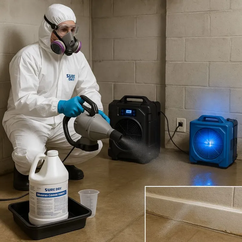 Sanitization and Odor Removal process in Elverson, PA