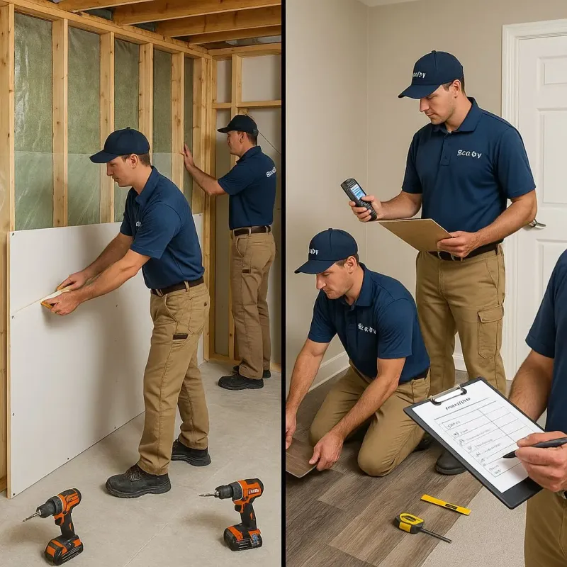 Repairs and Reconstruction process in Elverson, PA