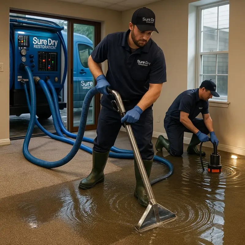 Water Extraction and Removal process in Elverson, PA